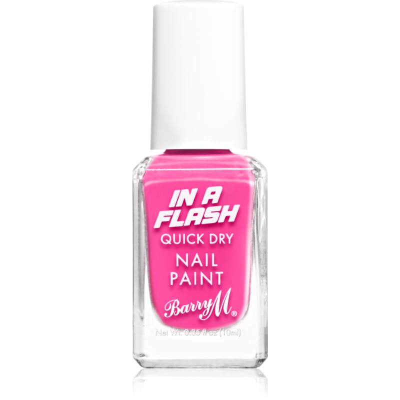

Barry M IN A FLASH швидковисихаючий лак для нігтів відтінок Pink Burst