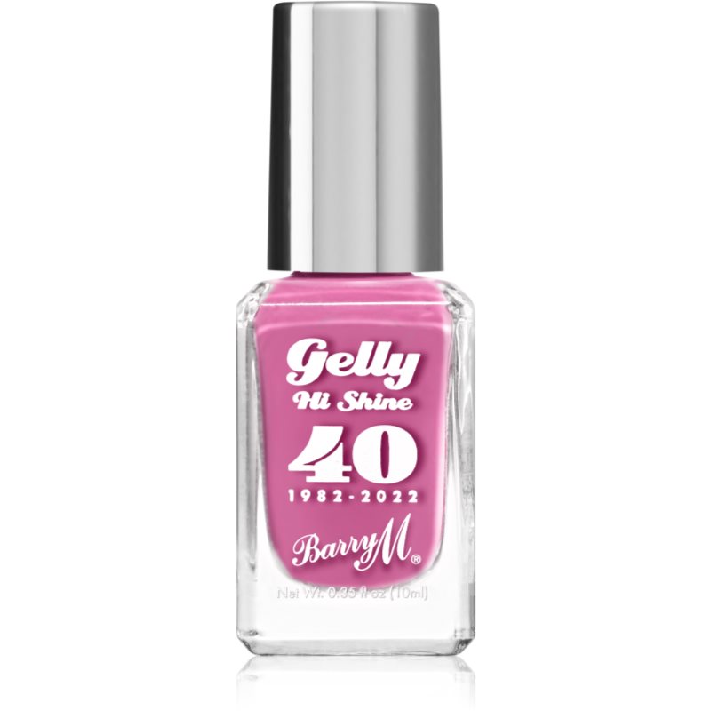 Barry M Gelly Hi Shine 40 1982 - 2022 лак для нігтів відтінок Strawberry Cheescake 10 мл