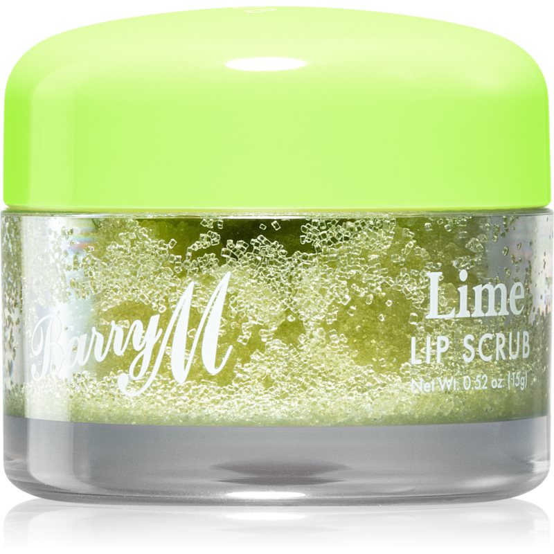 Barry M Lip Scrub Lime пілінг для губ 15 гр