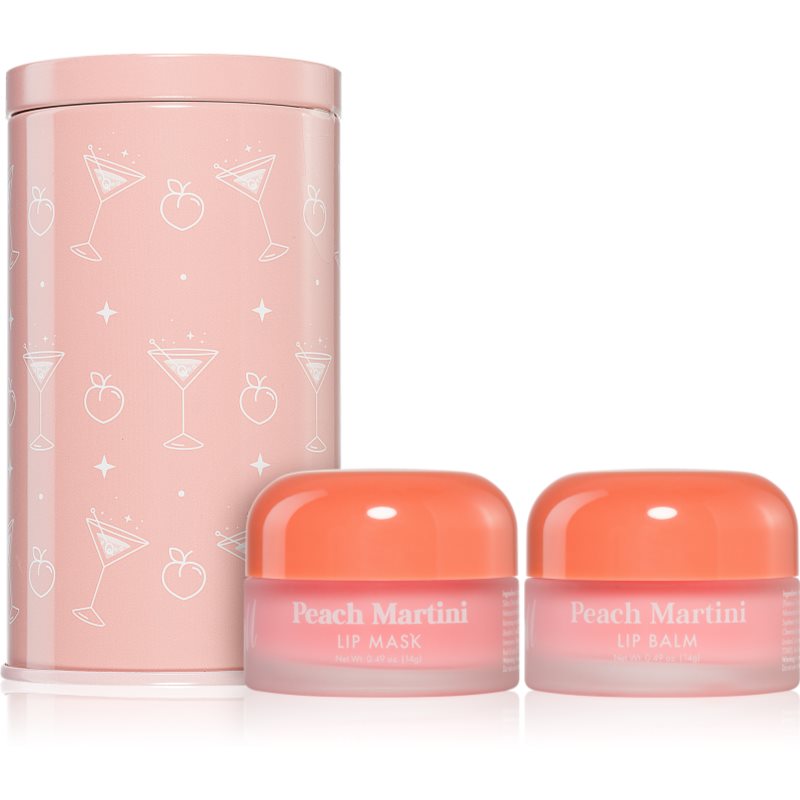 Barry M Lip Care Duo poklon set Peach Martini(za usne) s mirisom