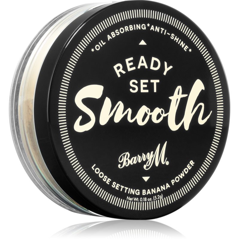 

Barry M Ready Set Smooth прозора розсипчаста пудра Banana