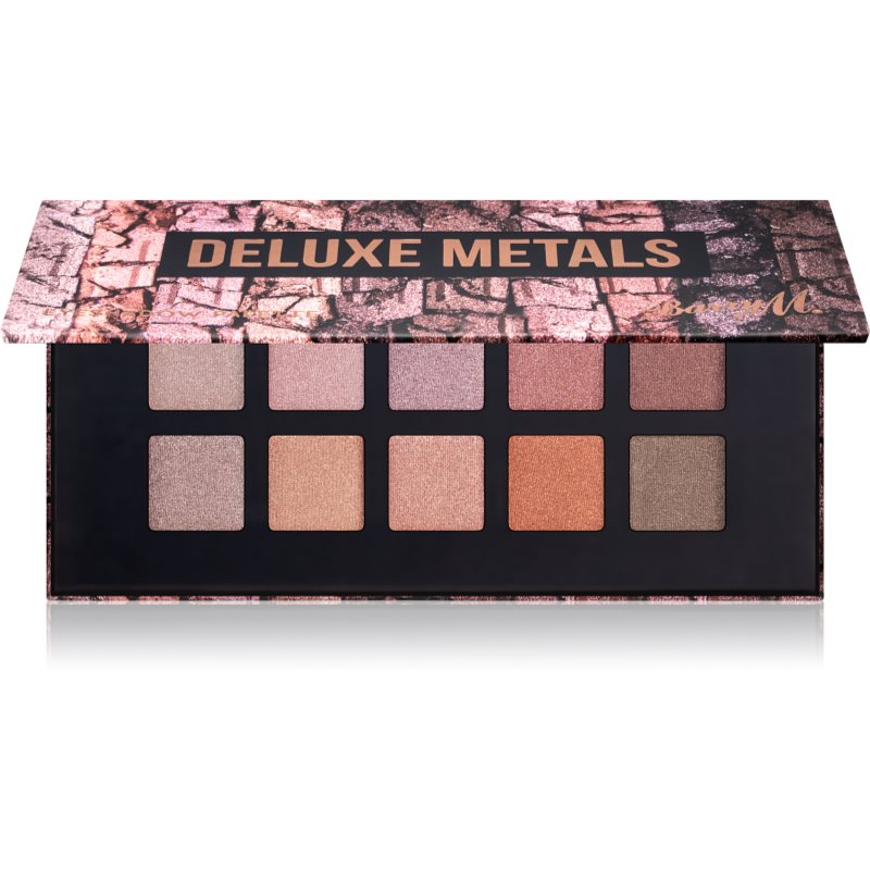 

Barry M Deluxe Metals палетка тіней для очей з дзеркальцем