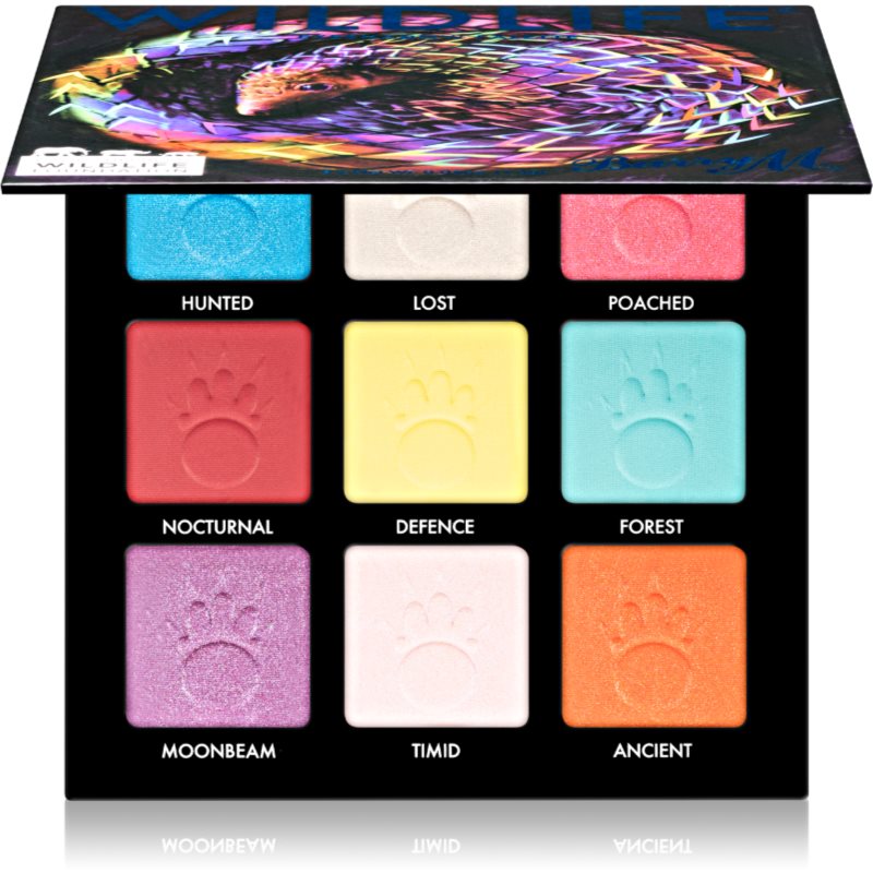 Barry M Wildlife eyeshadow palette shade Pangolin WLEP3 9 x 1.4 g
