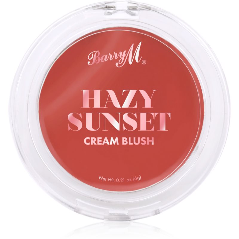 Barry M Hazy Sunset cream blush shade Evening Daze 6 g

