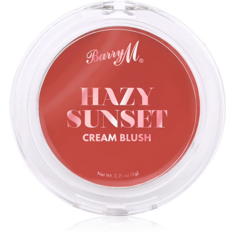 Barry M Hazy Sunset kremasto rdečilo odtenek Evening Daze 6 g