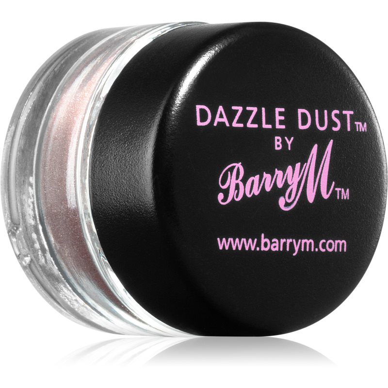 Barry M Dazzle Dust daugiafunkcinė makiažo priemonė akims, lūpoms ir veidui atspalvis Rose Gold 0