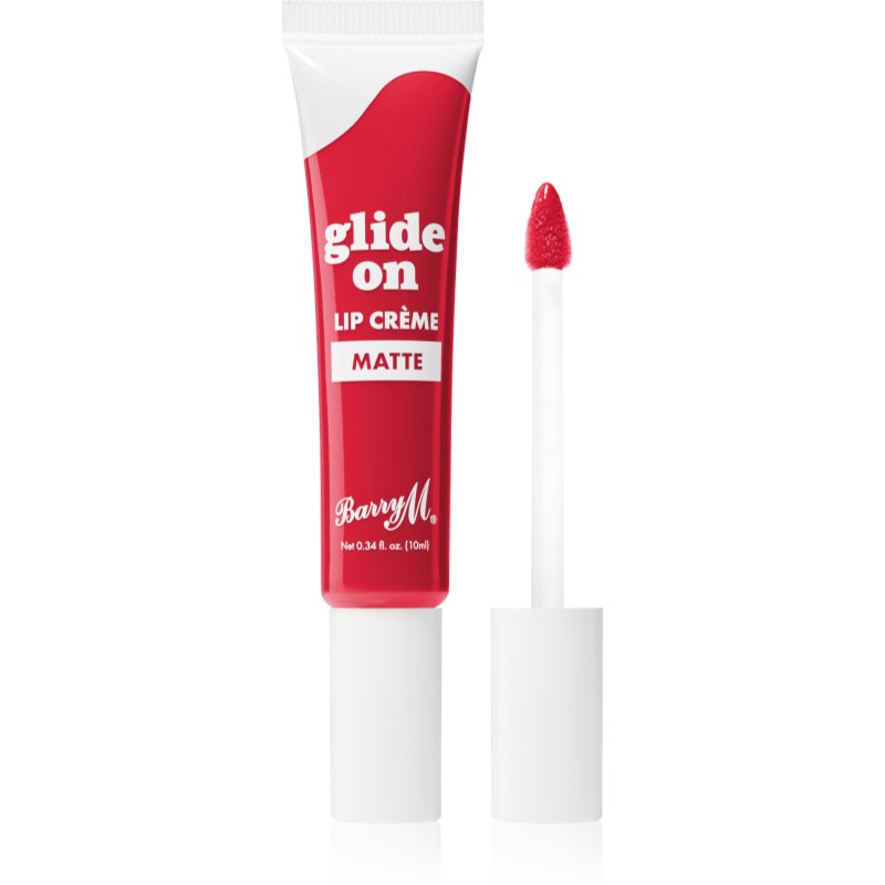 E-shop Barry M Glide On Crème lesk na rty odstín Sizzling Red 10 ml