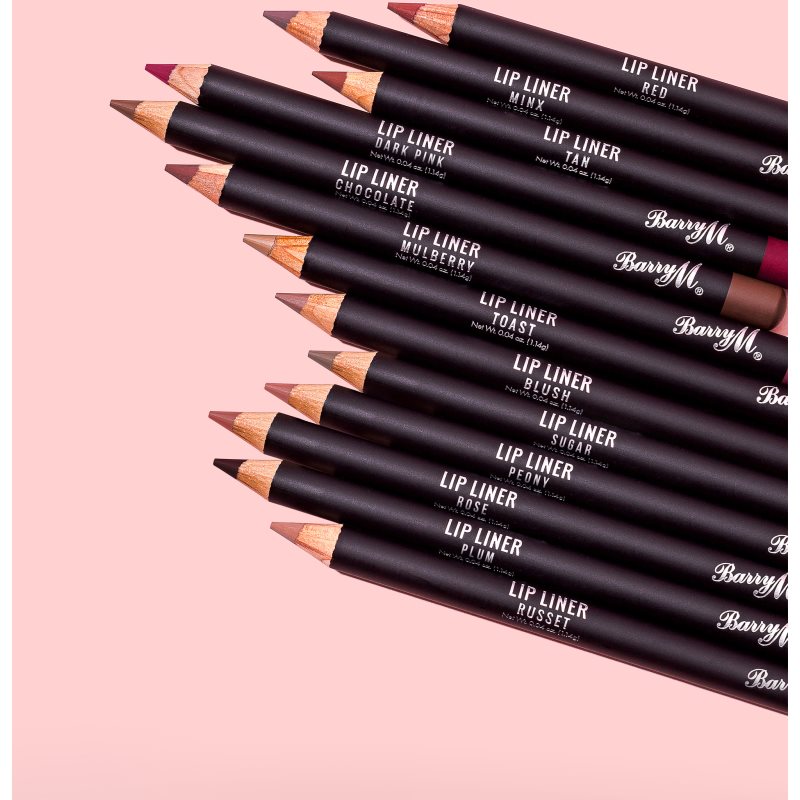 Barry M Lip Liner контурний олівець для губ відтінок Peony 0,04 гр