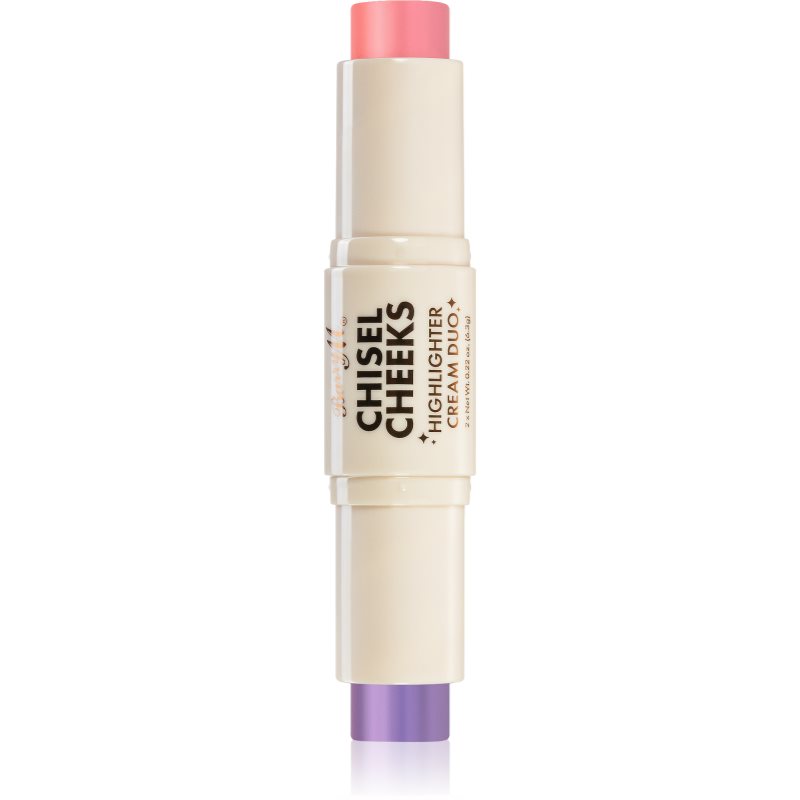 Barry M Chisel Cheeks brightening stick double shade Lilac/Pink 6,3 g
