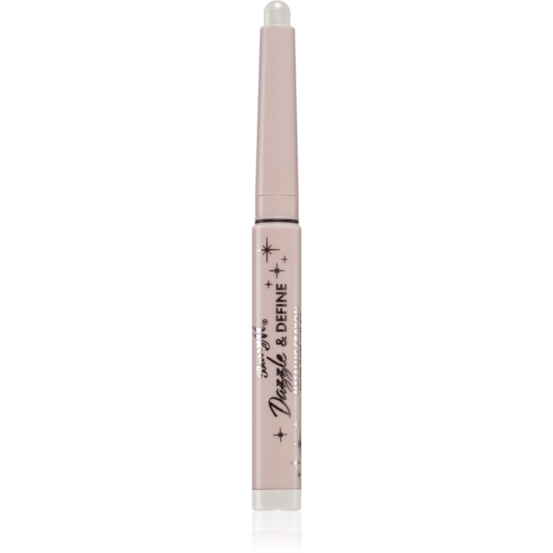 Barry M Dazzle & Define Metallic Crayon eyeshadow stick shade White 1,4 g
