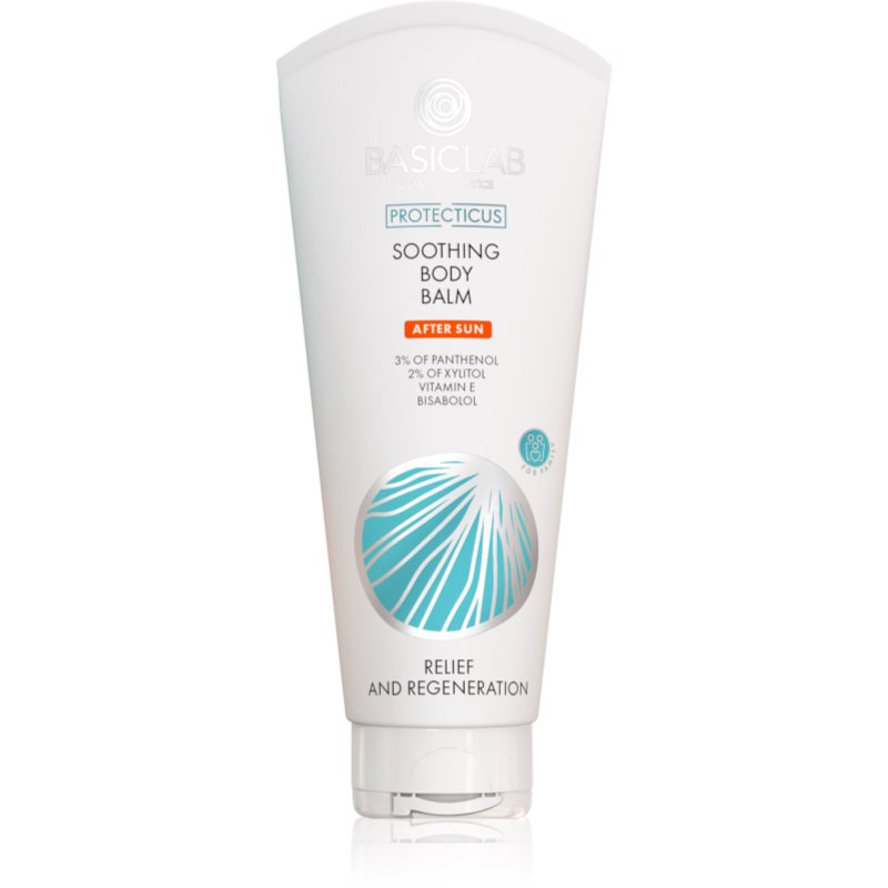 BasicLab Dermocosmetics Protecticus zklidňující tělové mléko po opalování 100 ml