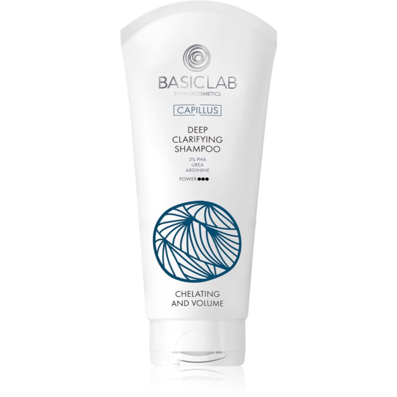 BasicLab Dermocosmetics Capillus hloubkově čisticí šampon pro mastnou pokožku hlavy 100 ml