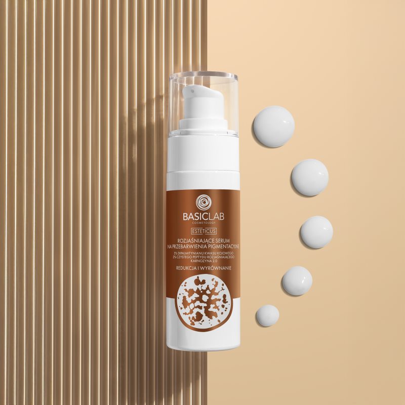BasicLab Cosmetology Esteticus noční sérum proti pigmentovým skvrnám 30 ml (obrázek 3)