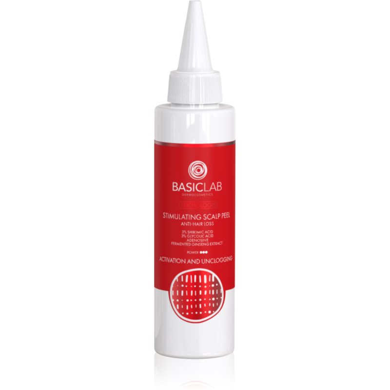 BasicLab Dermocosmetics Trichologis energiespendendes Peeling gegen Haarausfall 150 ml