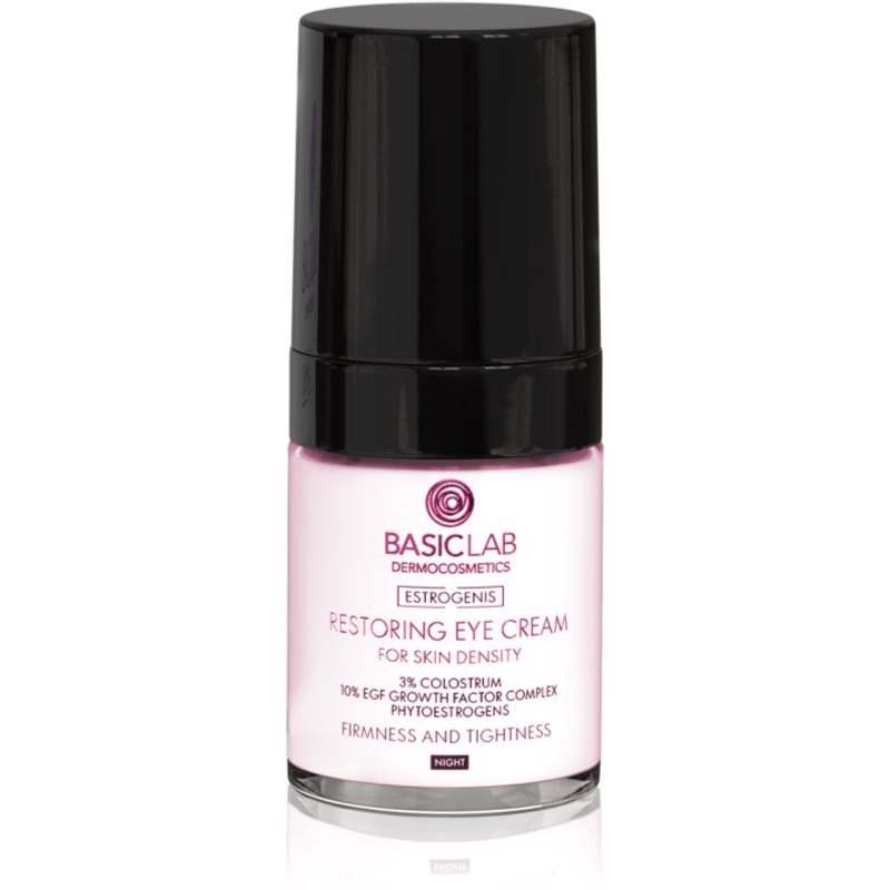 BasicLab Dermocosmetics Estrogenis regenerirajuća krema za oči za noć 18 ml