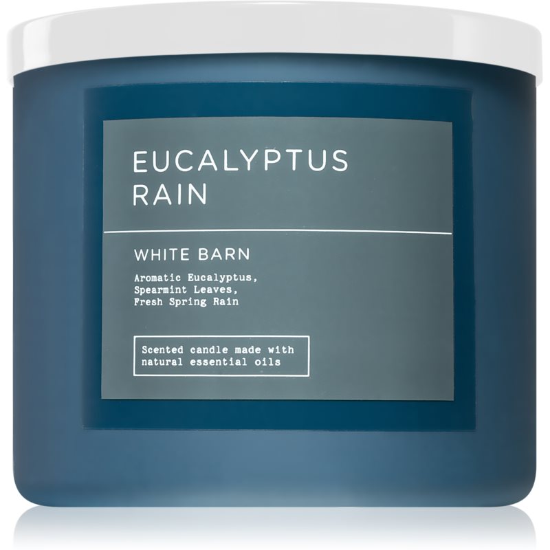 Bath & Body Works Eucalyptus Rain ароматна свещ 411 гр.