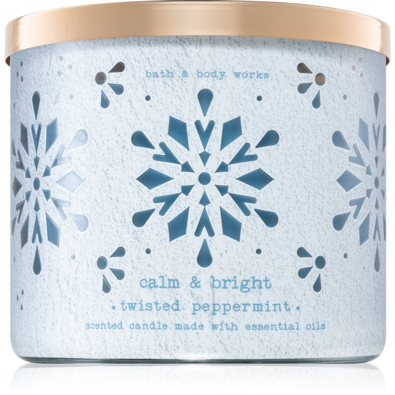 

Bath & Body Works Twisted Peppermint aроматична свічка VІ