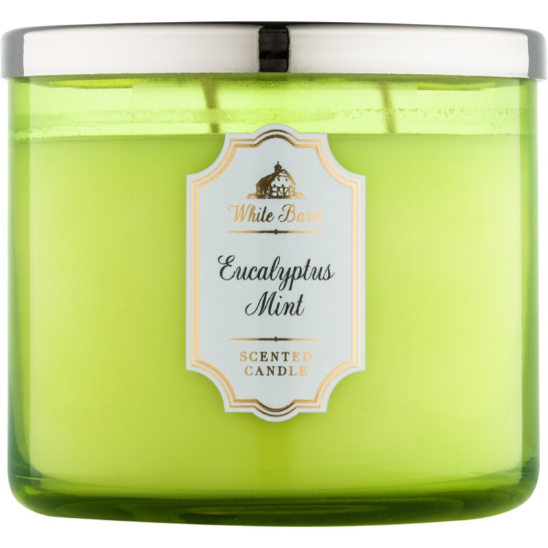 

Bath & Body Works White Barn Eucalyptus Mint aроматична свічка