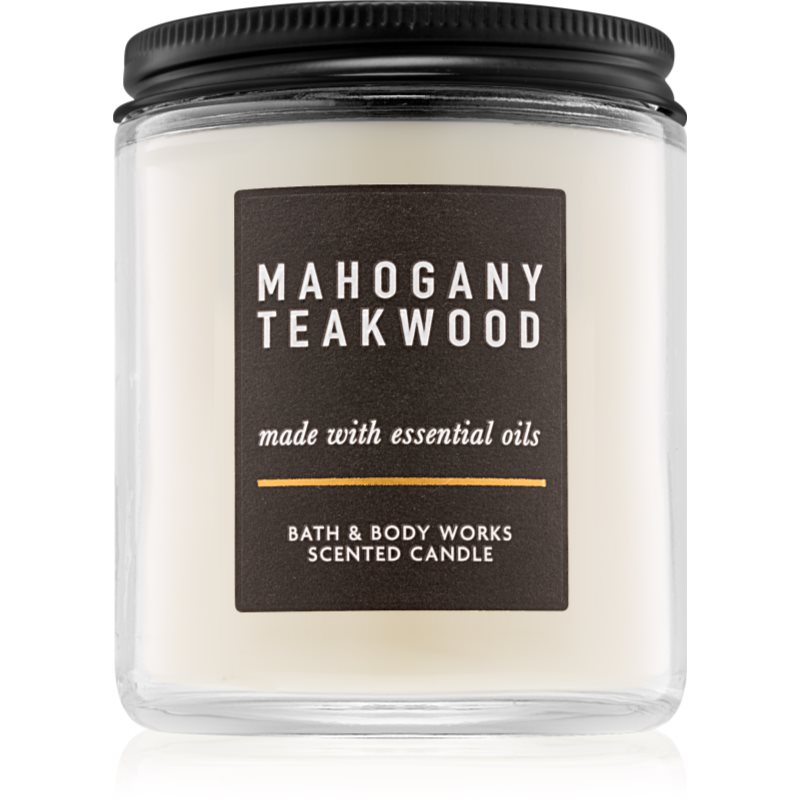 

Bath & Body Works Mahogany Teakwood aроматична свічка III