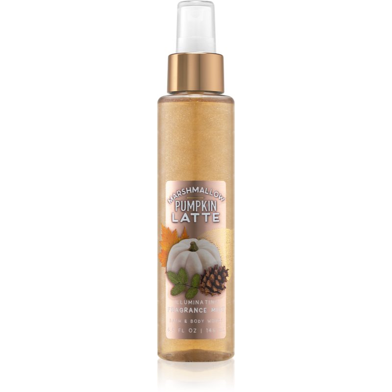 

Bath & Body Works Marshmallow Pumpkin Latte спрей для тіла блискучий для жінок