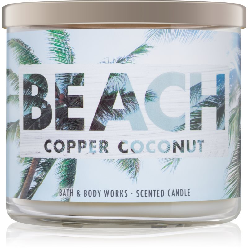 

Bath & Body Works Beach Copper Coconut aроматична свічка