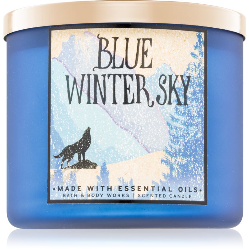 

Bath & Body Works Blue Winter Sky aроматична свічка