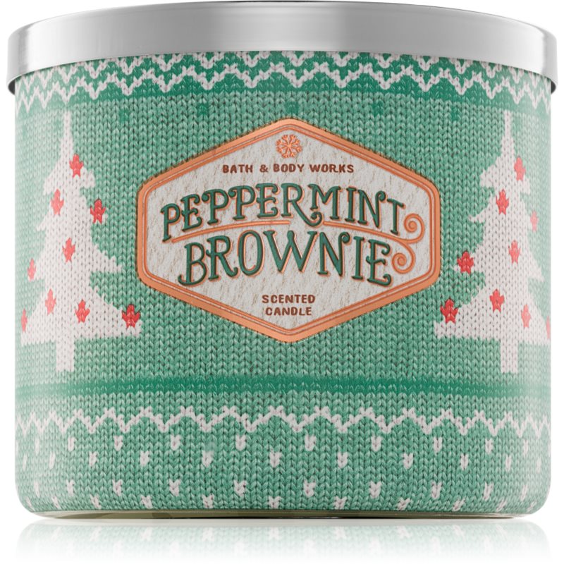 

Bath & Body Works Peppermint Brownie ароматизована свічка