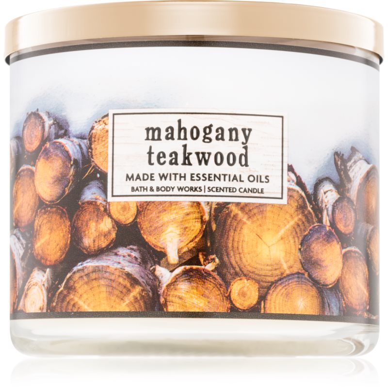 

Bath & Body Works Mahogany Teakwood aроматична свічка І