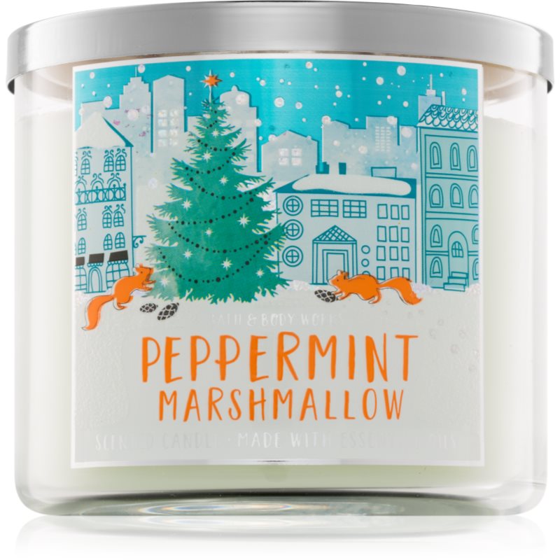 

Bath & Body Works Peppermint Marshmallow aроматична свічка