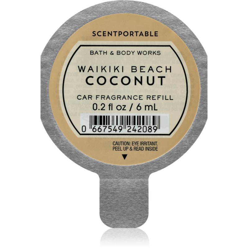 

Bath & Body Works Waikiki Beach Coconut aромат для авто замінний блок