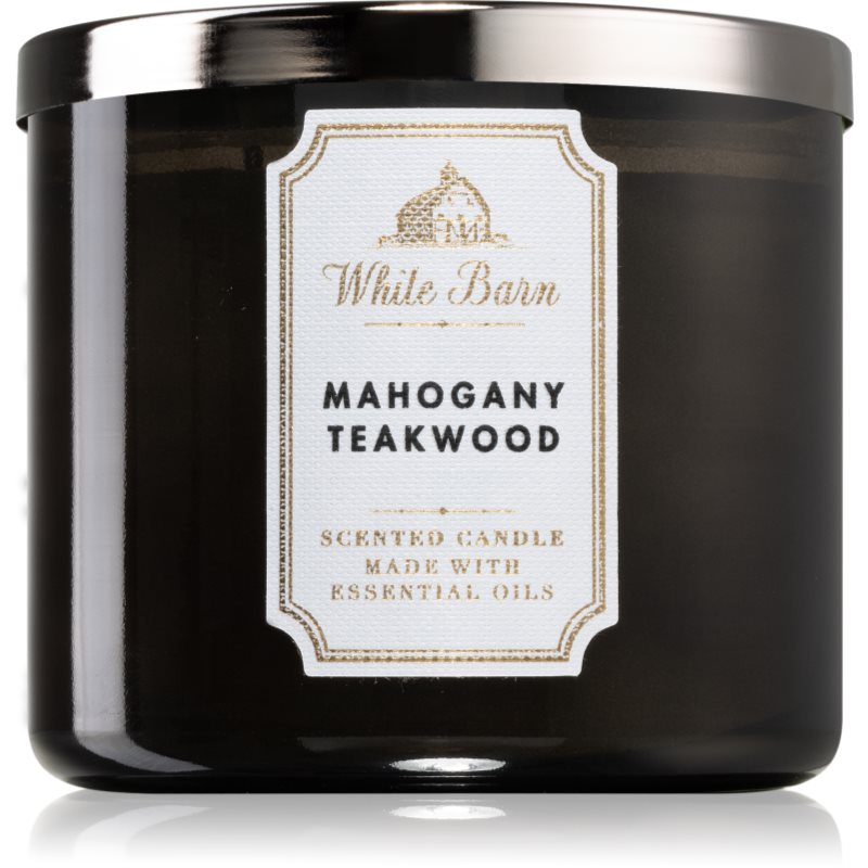 

Bath & Body Works White Barn Mahogany Teakwood aроматична свічка