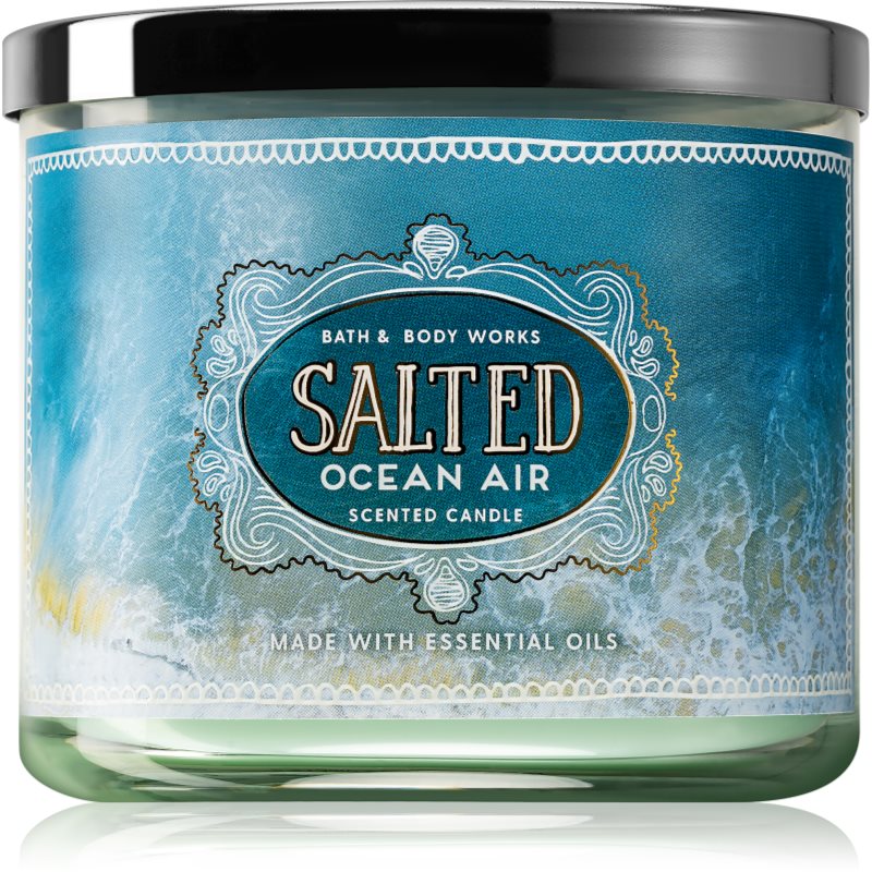 

Bath & Body Works Salted Ocean Air aроматична свічка