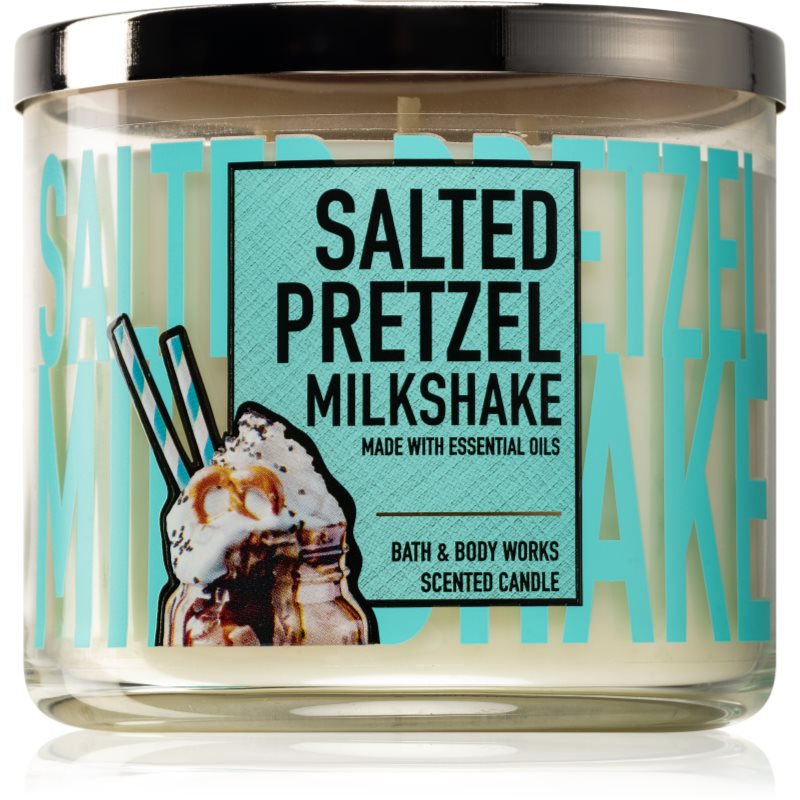 

Bath & Body Works Salted Pretzel Milkshake aроматична свічка