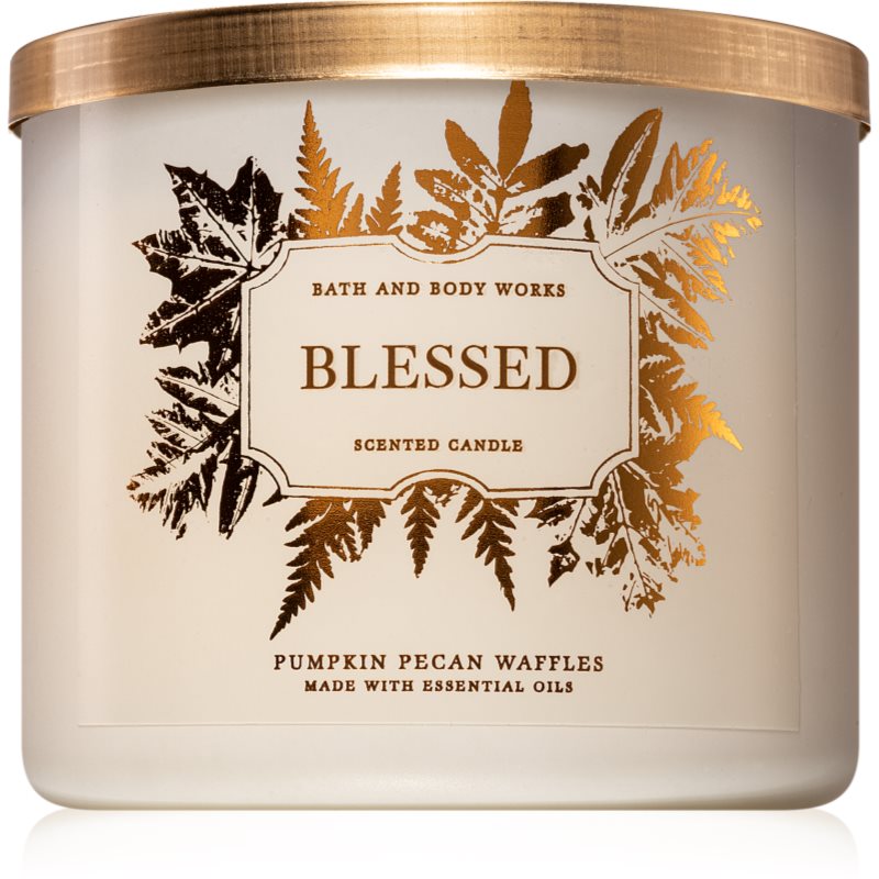 

Bath & Body Works Pumpkin Pecan Waffles aроматична свічка І (Blessed