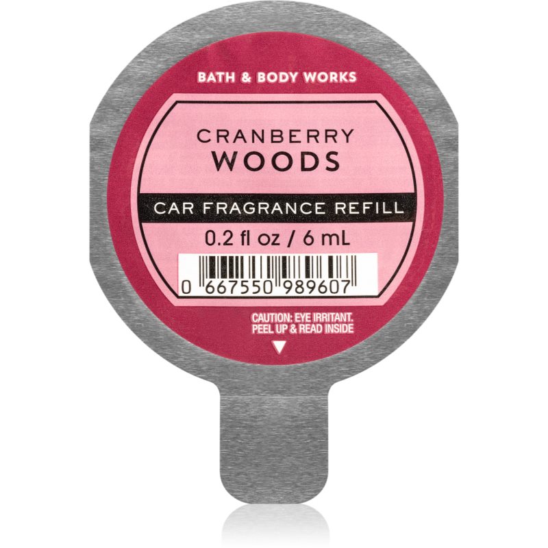 

Bath & Body Works Cranberry Woods aромат для авто замінний блок