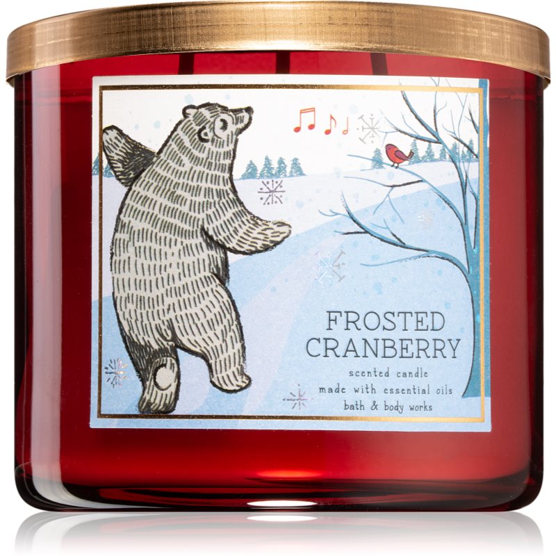 

Bath & Body Works Frosted Cranberry aроматична свічка III