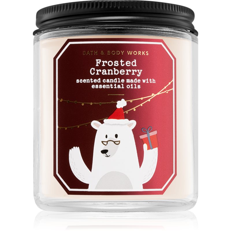 

Bath & Body Works Frosted Cranberry aроматична свічка IV