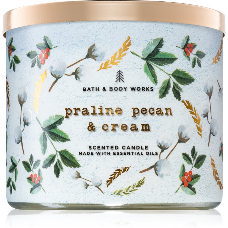 

Bath & Body Works Praline Pecan & Cream aроматична свічка