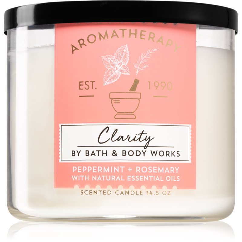 

Bath & Body Works Aromatherapy Peppermint & Rosemary aроматична свічка Clarity