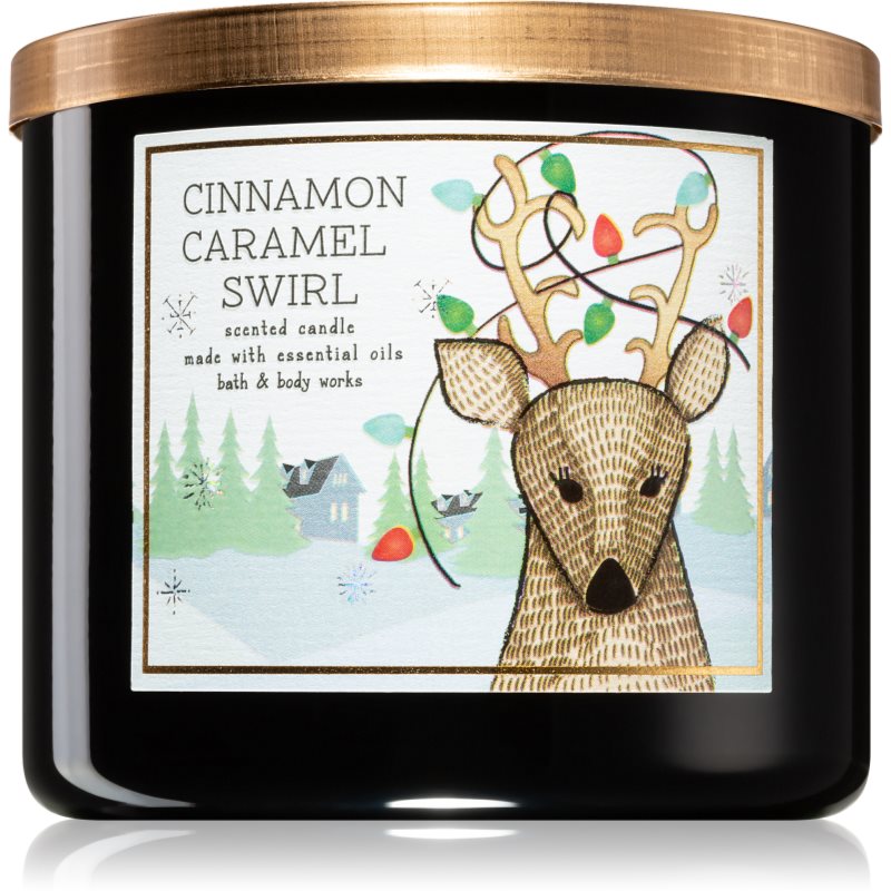 

Bath & Body Works Cinnamon Caramel Swirl aроматична свічка ІІ