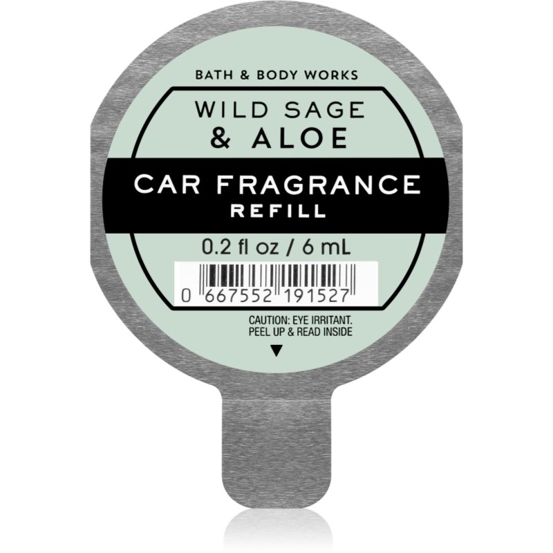 

Bath & Body Works Wild Sage & Aloe aромат для авто замінний блок