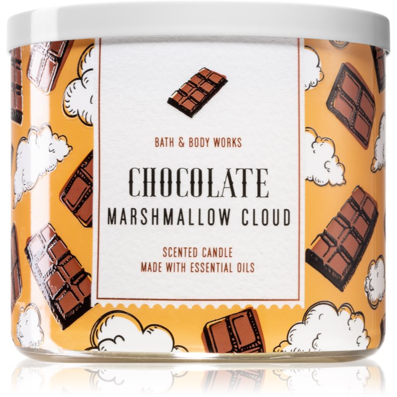 

Bath & Body Works Chocolate Marshmallow Cloud aроматична свічка