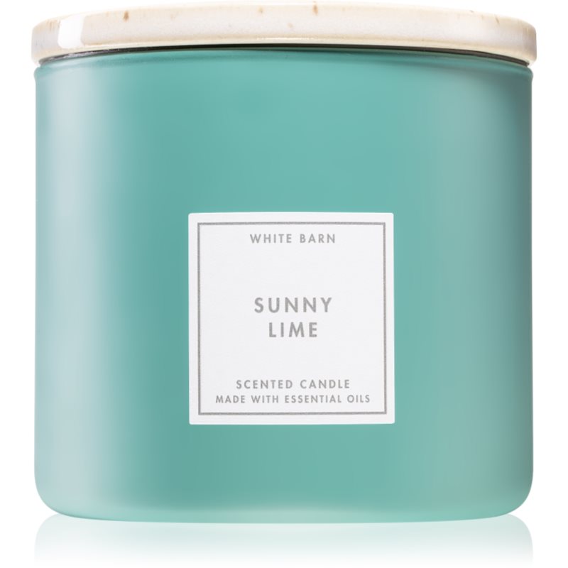 

Bath & Body Works Sunny Lime aроматична свічка з есенціальними маслами