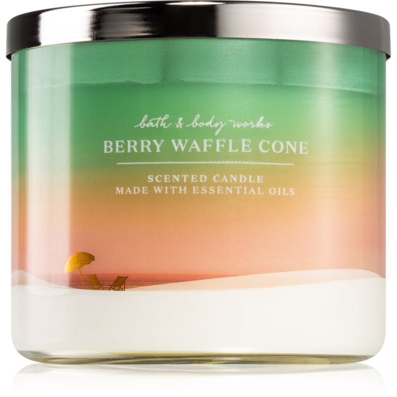 

Bath & Body Works Berry Waffle Cone aроматична свічка