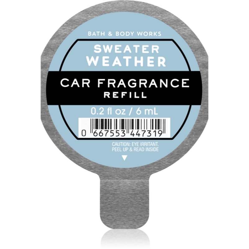 

Bath & Body Works Sweater Weather aромат для авто змінне наповнення