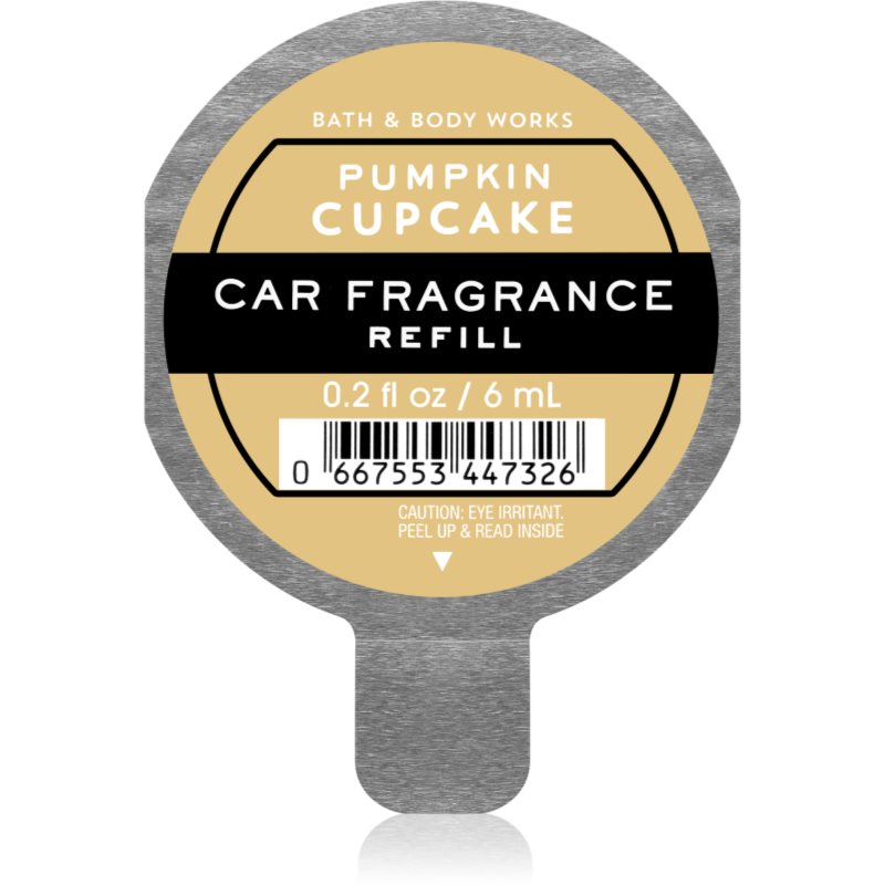 

Bath & Body Works Pumpkin Cupcake aромат для авто змінне наповнення