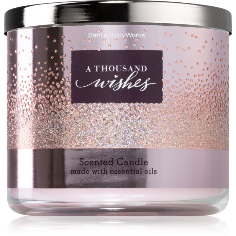 

Bath & Body Works A Thousand Wishes aроматична свічка з есенціальними маслами І