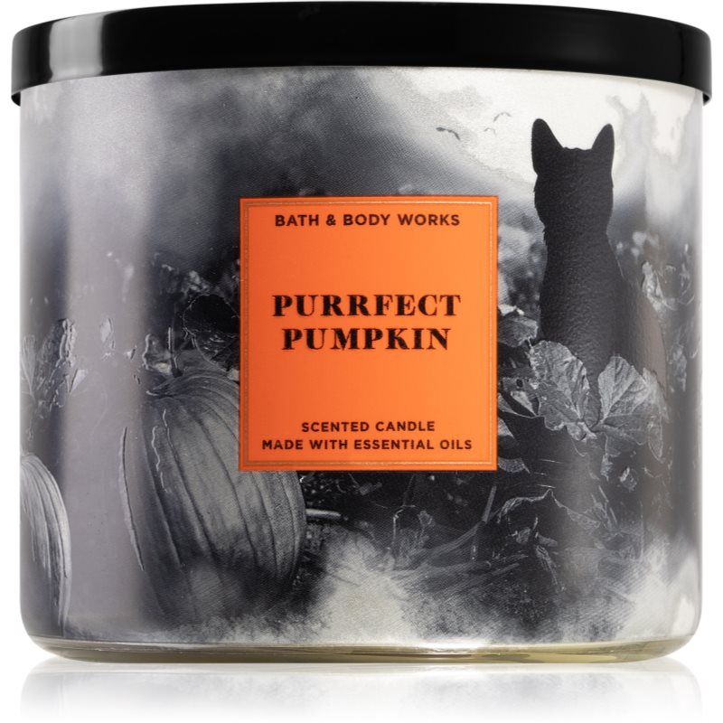 

Bath & Body Works Purrfect Pumpkin aроматична свічка
