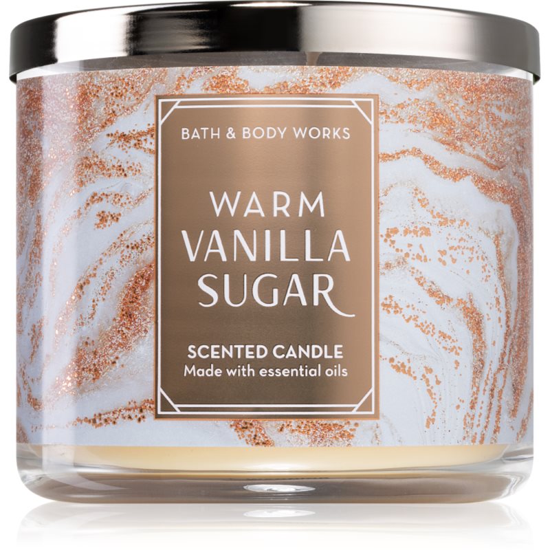 

Bath & Body Works Warm Vanilla Sugar aроматична свічка