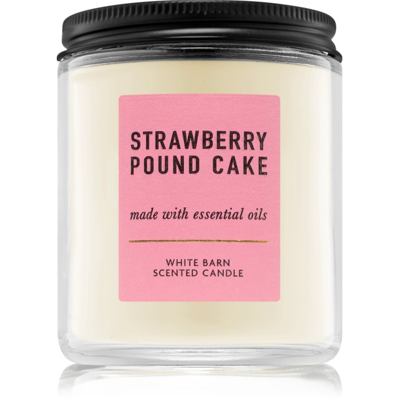 

Bath & Body Works Strawberry Pound Cake aроматична свічка І